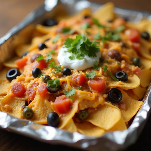 Buffalo Chicken Nachos