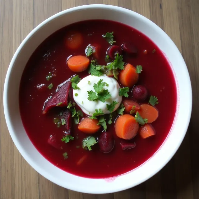Sasha's Vegan Borscht