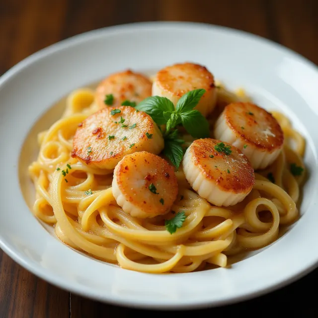 Scallop Scampi