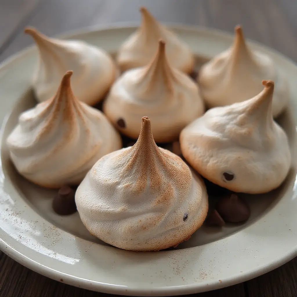 Chocolate Meringue Cookies