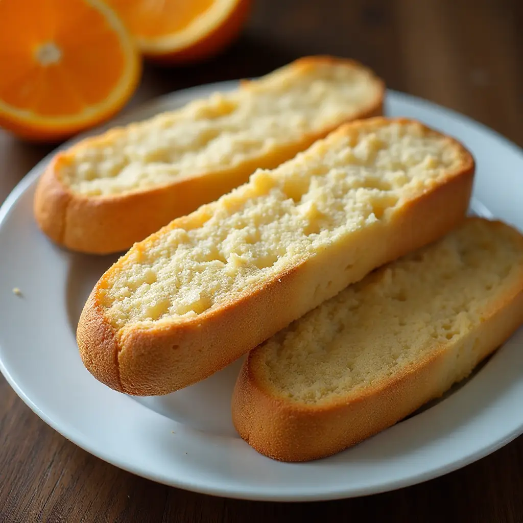 Orange Almond Biscotti