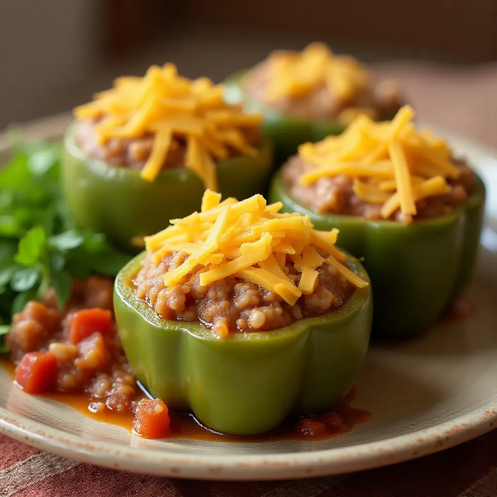 Jazzy Stuffed Peppers