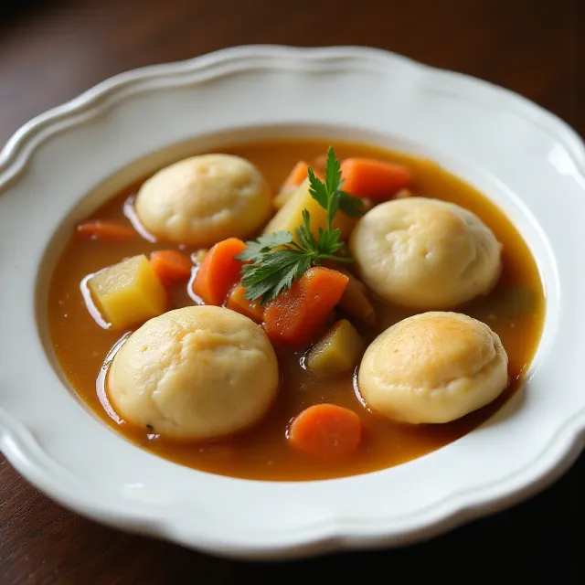 Old-Fashioned Chicken And Slick Dumplings