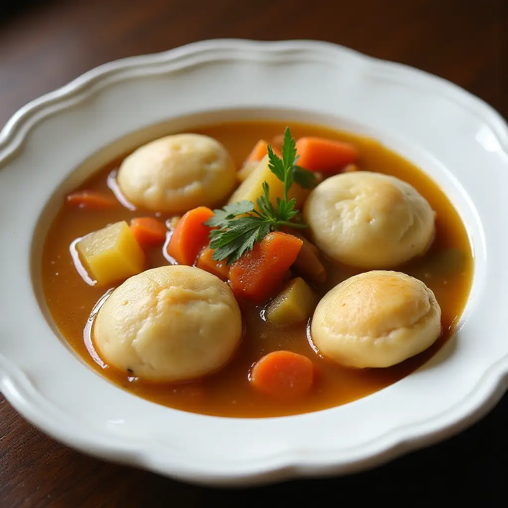 Old-Fashioned Chicken And Slick Dumplings