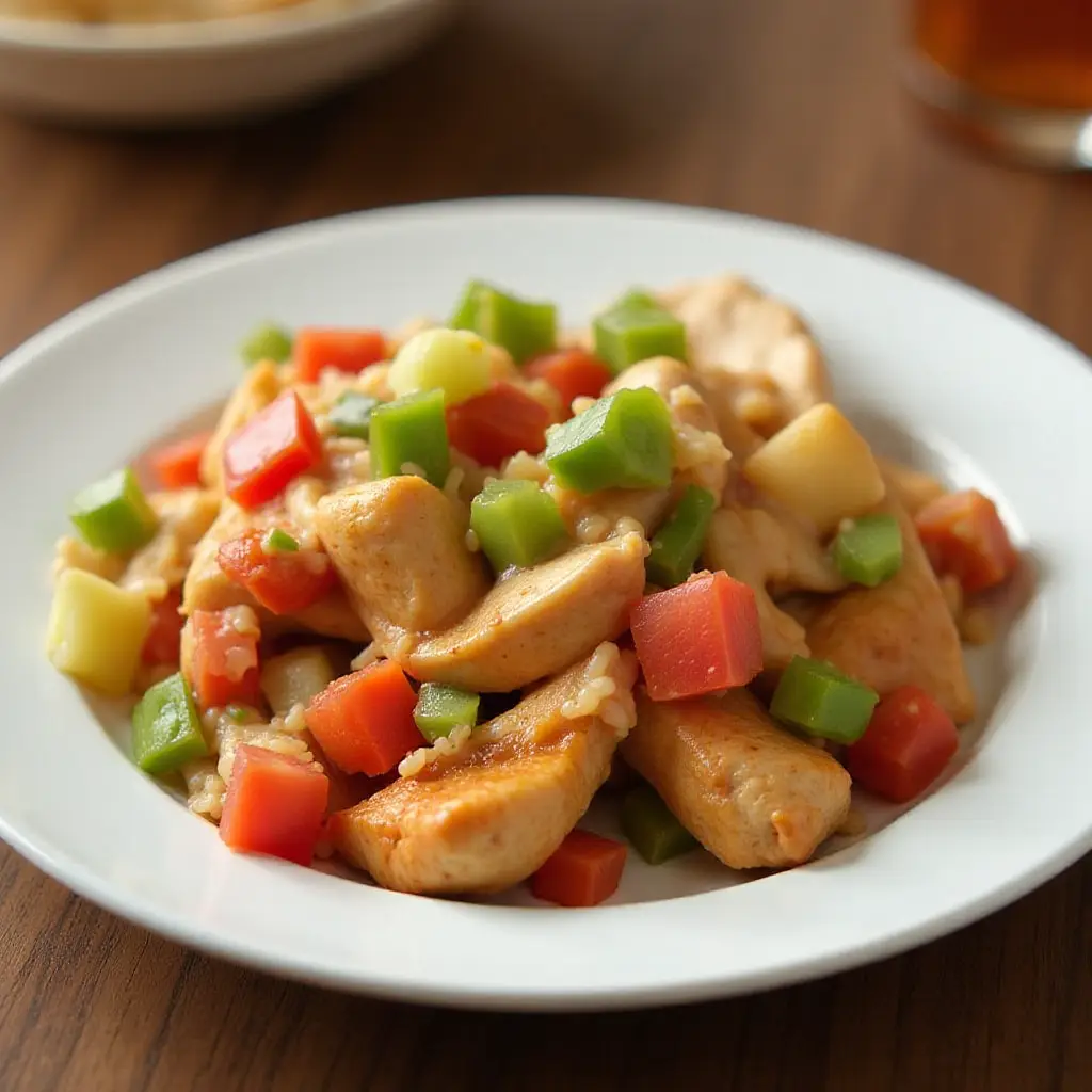 Karen's Slow Cooker Chicken Fajitas