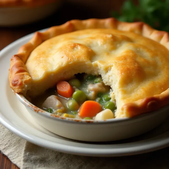 Grandma Carlson's Turkey Pot Pie