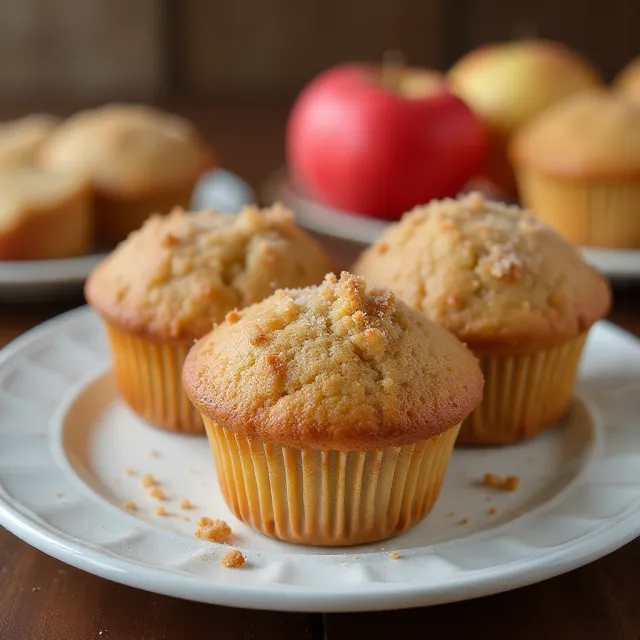 Apple Strudel Muffins