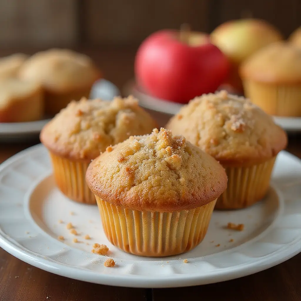 Apple Strudel Muffins