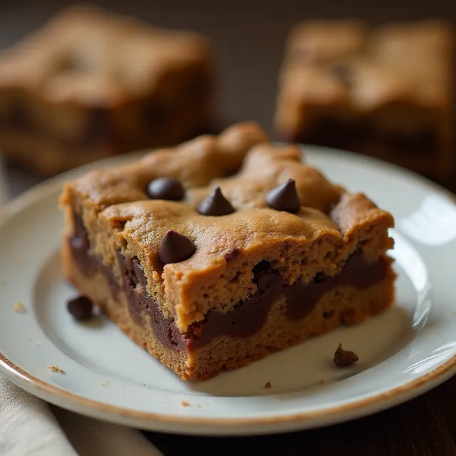 Bake Sale Chocolate Chip Oatmeal Brownies