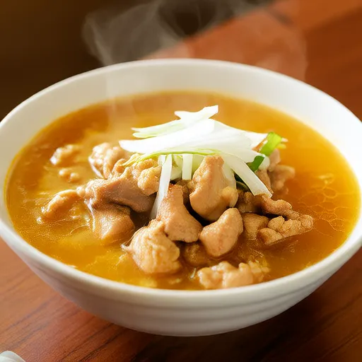 Chicken Soup with Pearl Couscous