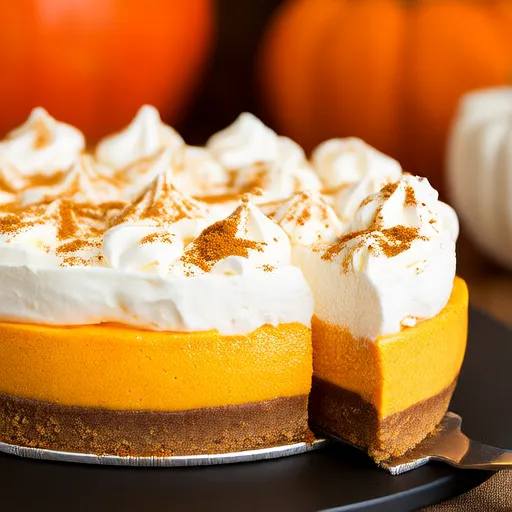 No-Bake Pumpkin Cheesecake Pie