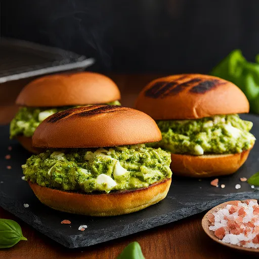 Pesto Turkey Burgers