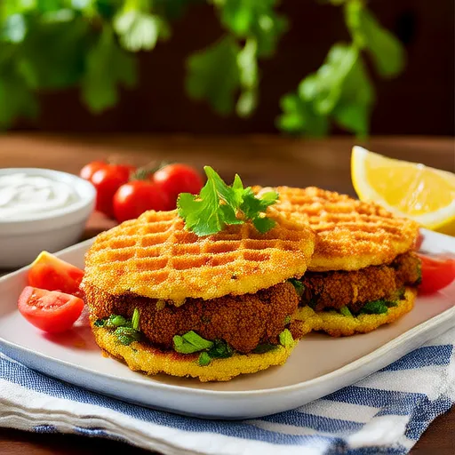 Waffle Falafel