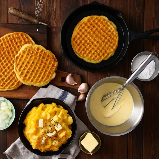 Waffles de Batata