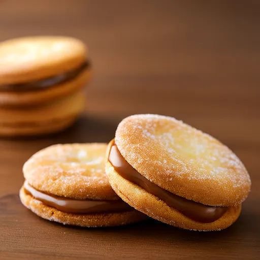 Alfajores (Dulce de Leche Sandwich Cookies)