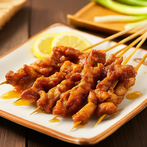 照烧鸡肉串