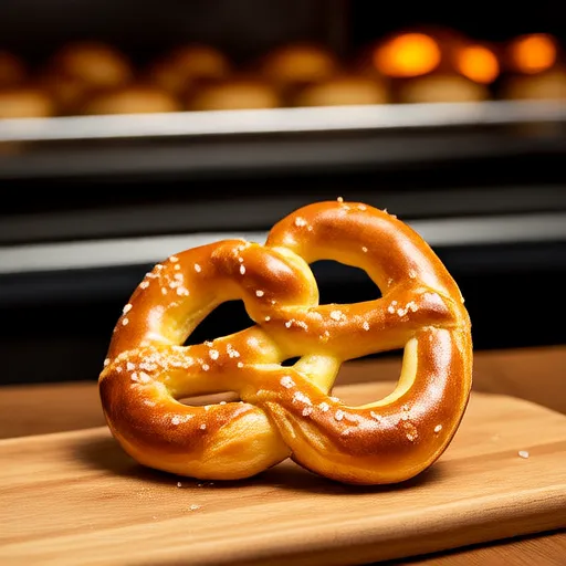 Pretzel tedesco di Capodanno