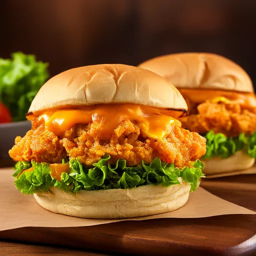 Spicy Chicken Burgers With Mango Salsa