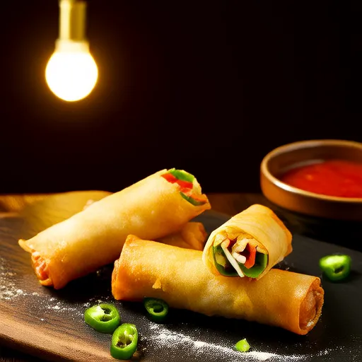 Facili Egg Rolls di Chile Relleno