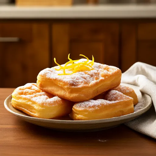 Bugnes Moelleuses (Beignets Français)