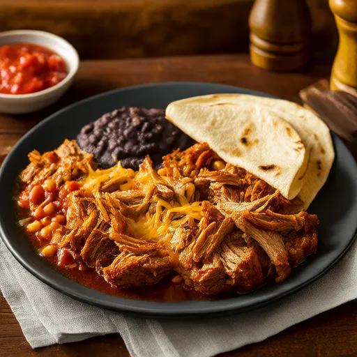 Burritos de Porco Mexicano Fáceis