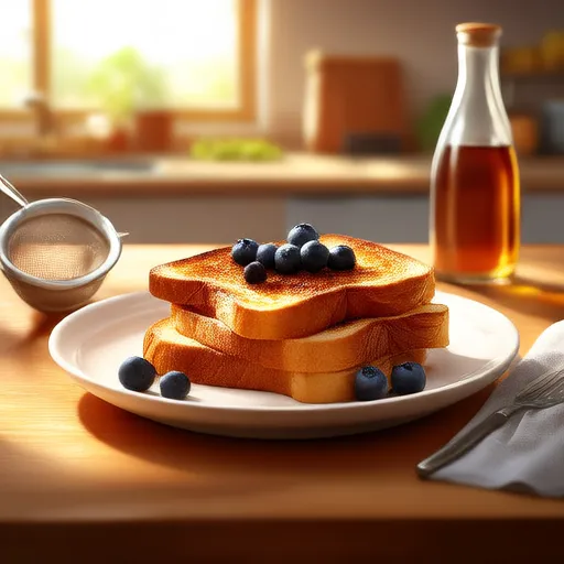 Overnight Blueberry French Toast