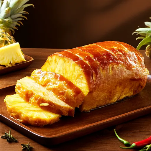 Mouthwateringly Tangy Pineapple Meatloaf