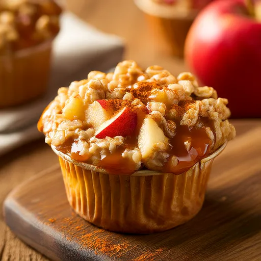 Apple Oatmeal Muffins