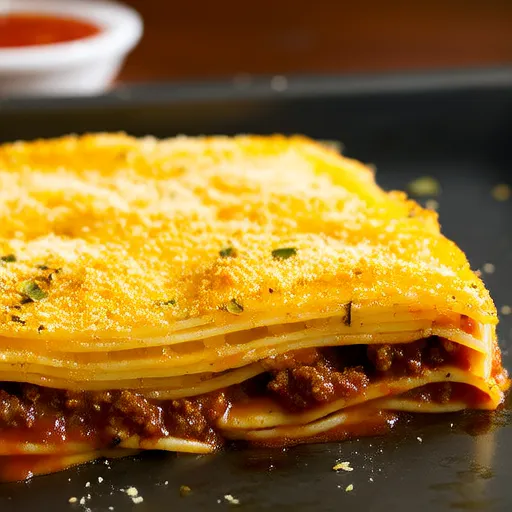 Baked Cream Cheese Spaghetti Casserole