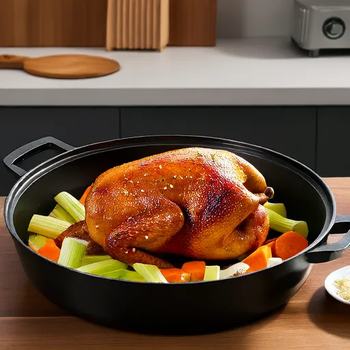 Frango Inteiro na Panela de Pressão