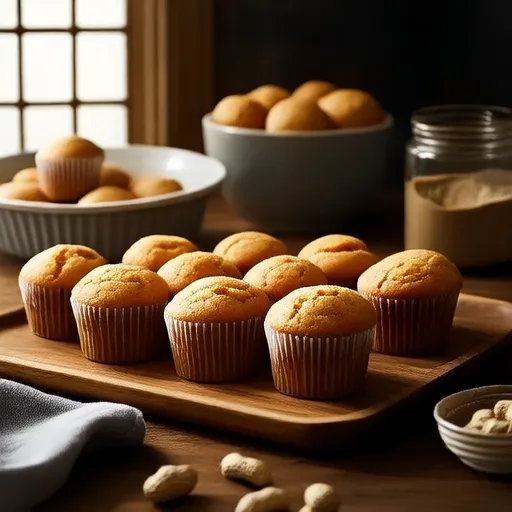 Cupcakes de Pasta de Amendoim
