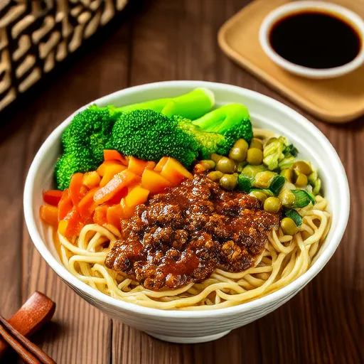 拉麵蔬菜炒