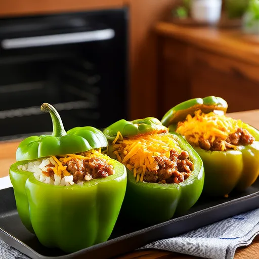 Baked Stuffed Peppers