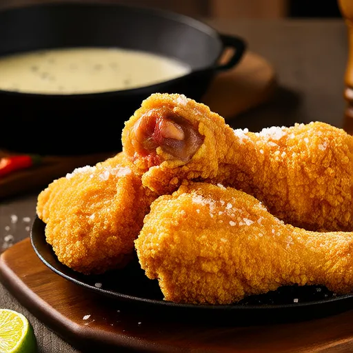 Triple-Dipped Fried Chicken