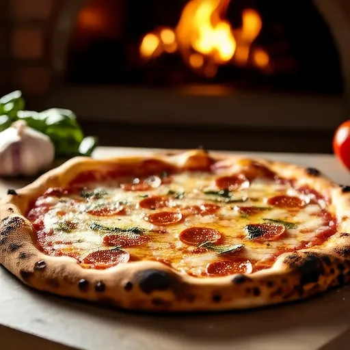 Neapolitan-Style Pizza Dough with Garlic and Italian Seasonings