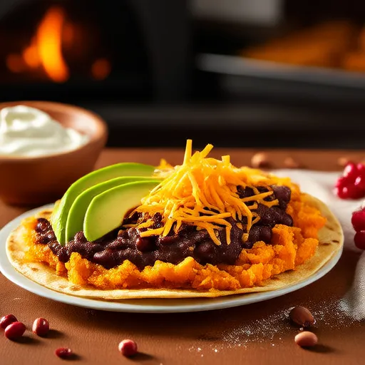 Burritos de Batata-Doce