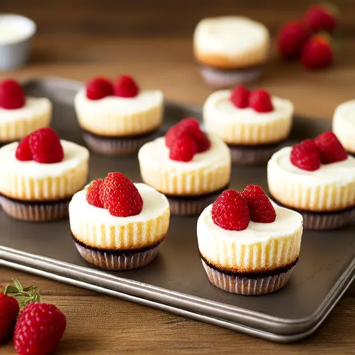 Mini No-Bake Cheesecakes