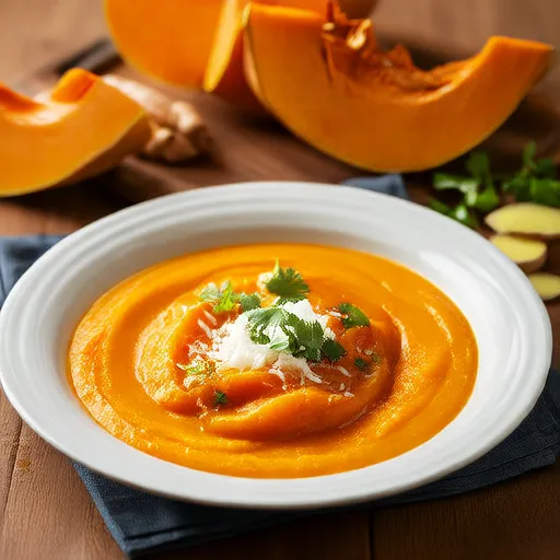 Zuppa di Zucca Butternut Arrostita