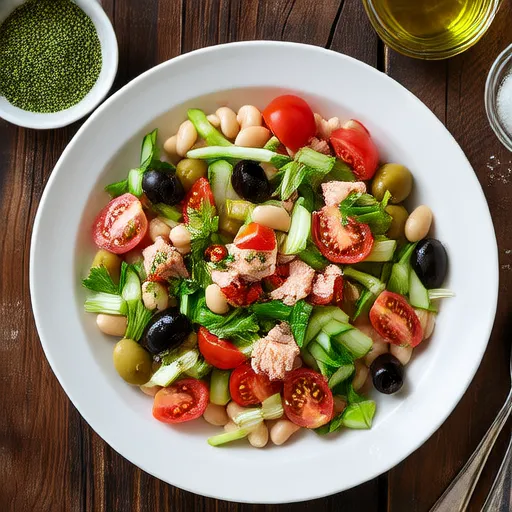 Italienischer Thunfischsalat ohne Mayo
