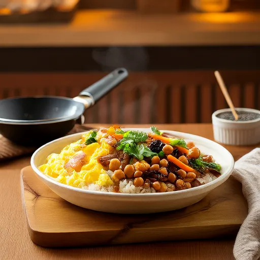 Pilaf de riz brun maison
