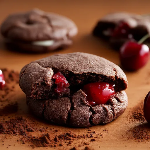 Double Chocolate Biscotti with Cherries