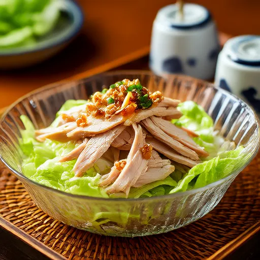 Salade de poulet asiatique