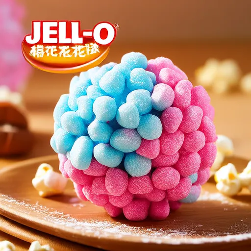 ลูกป๊อปคอร์น JELL-O งานเฉลิมฉลอง