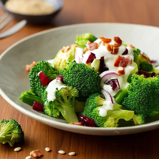 Salada Crocante de Brócolis