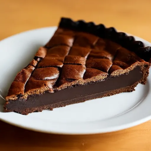 Chocolate Chess Pie III