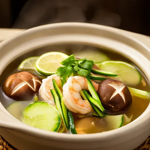 香菇虾仁冬瓜汤