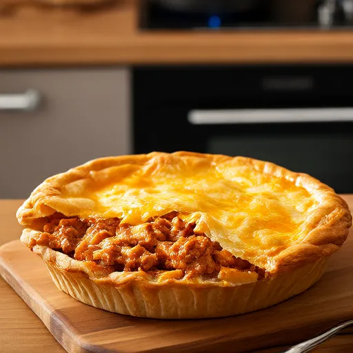 Schnelle und einfache Truthahn-Quiche