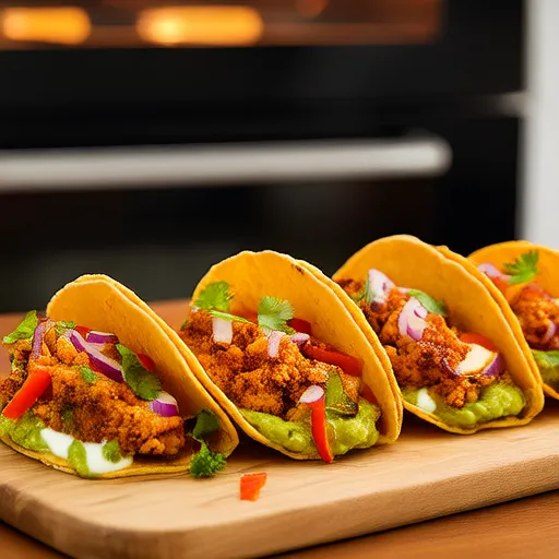 Crispy Ground Turkey Tostadas