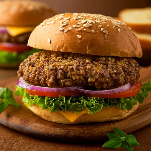 Hamburger di Verdure ai Funghi
