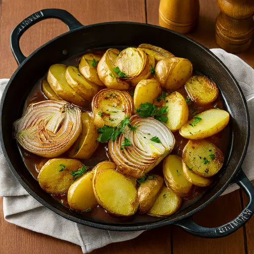 Batatas à Lyonnaise